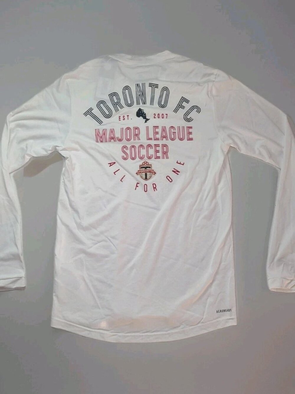Adidas Toronto FC & All For One Longsleeve Soccer T-shirt Size XS ⚽️